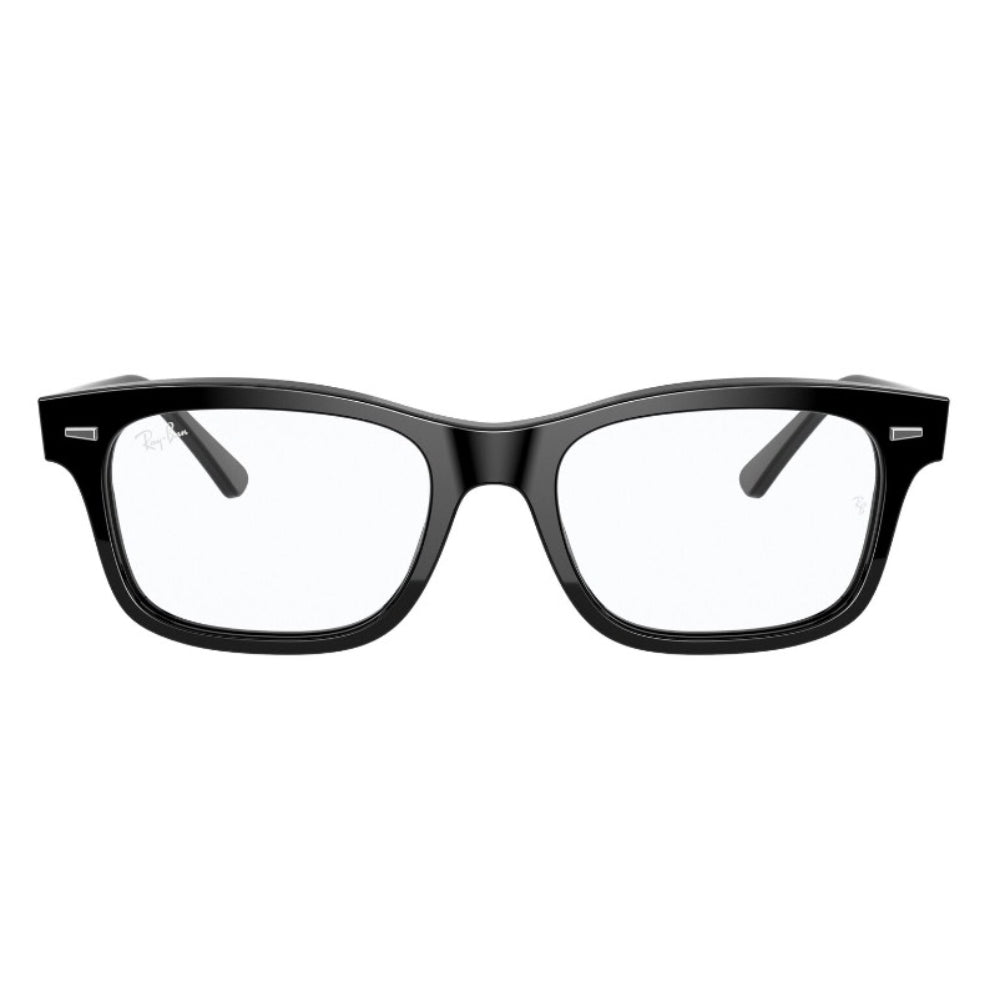 Óculos de Grau Mr Burbank Preto Ray-Ban Optical