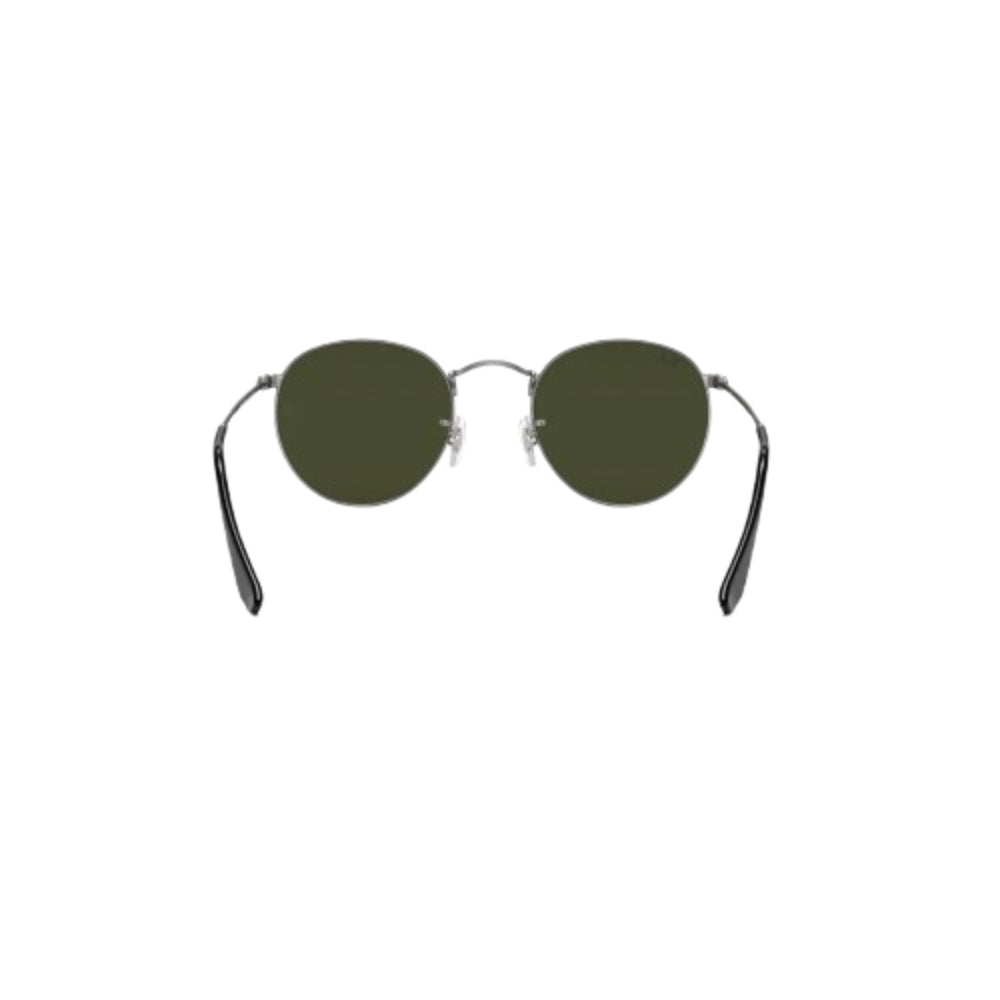 Óculos de Sol Round Metal Fosco Prata Ray-Ban