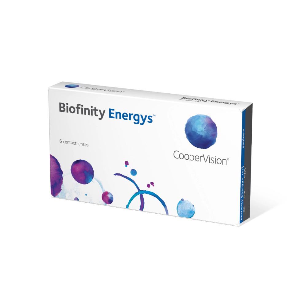 Lentes de Contato Biofinity Energys Substituição Mensal
