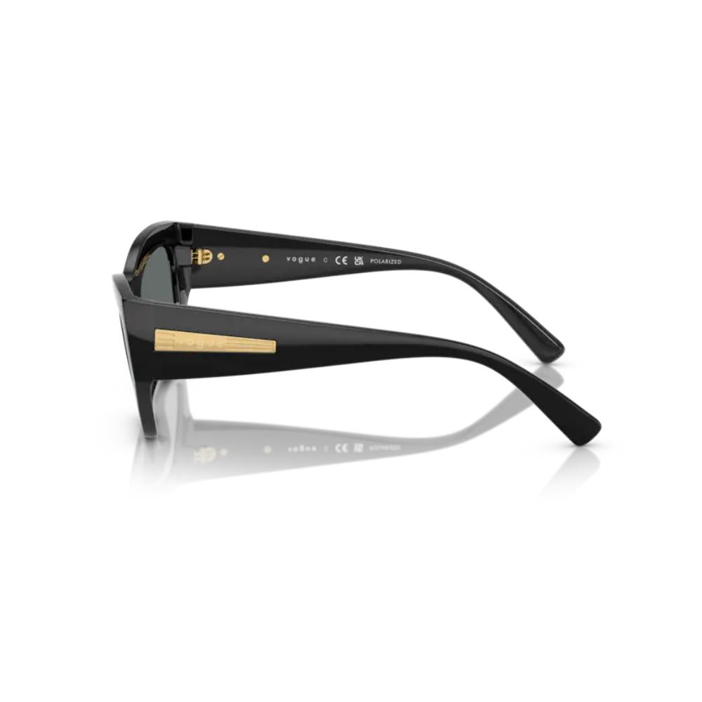Óculos de Sol Preto Polarizadas Vogue Eyewear