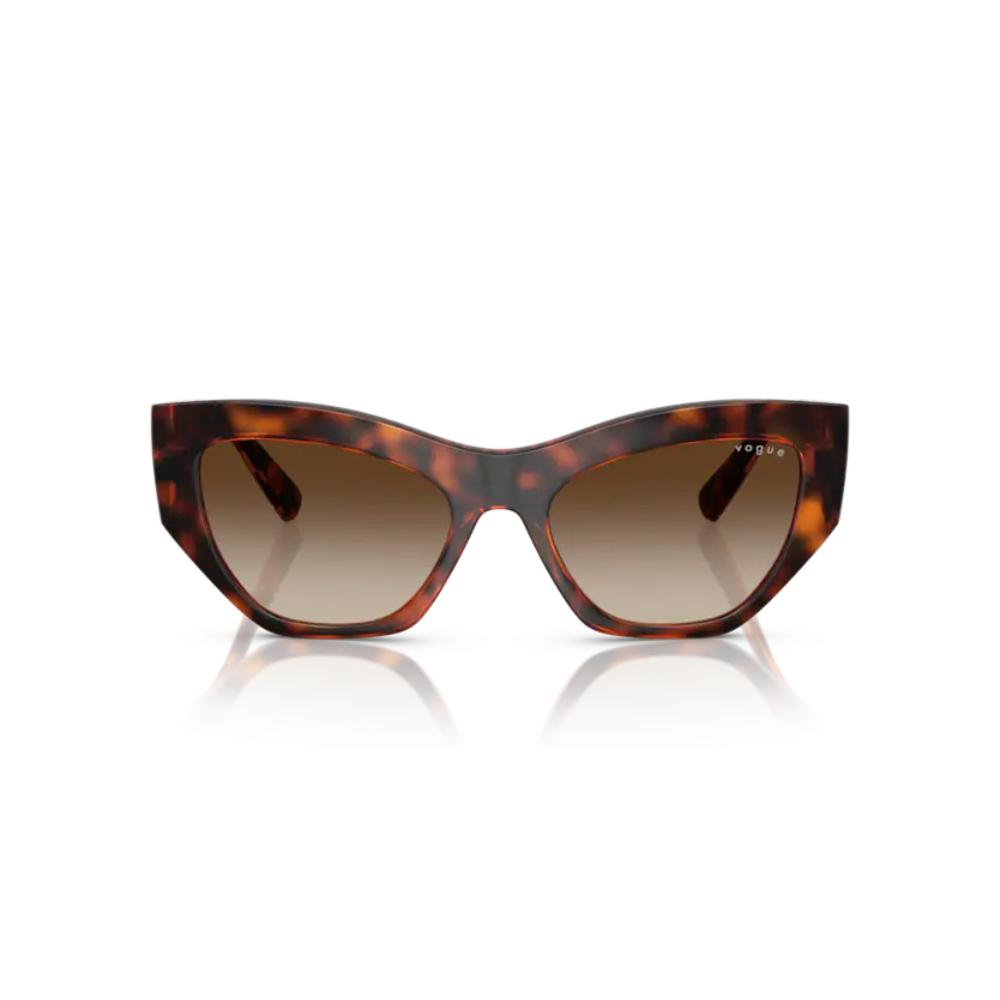 Óculos de Sol Marrom Degradadas Vogue Eyewear