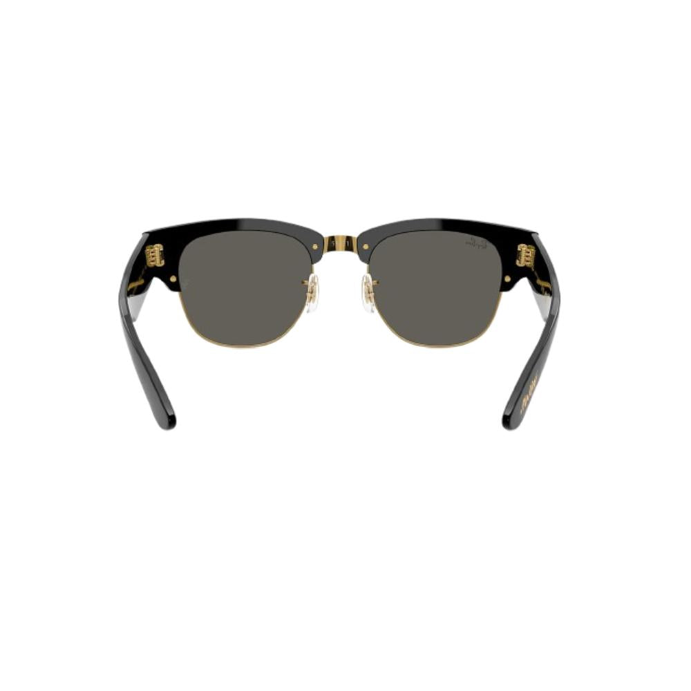 Óculos de Sol Mega Clubmaster Coleção Blacked Out de A$AP Rocky Preto Ray-Ban
