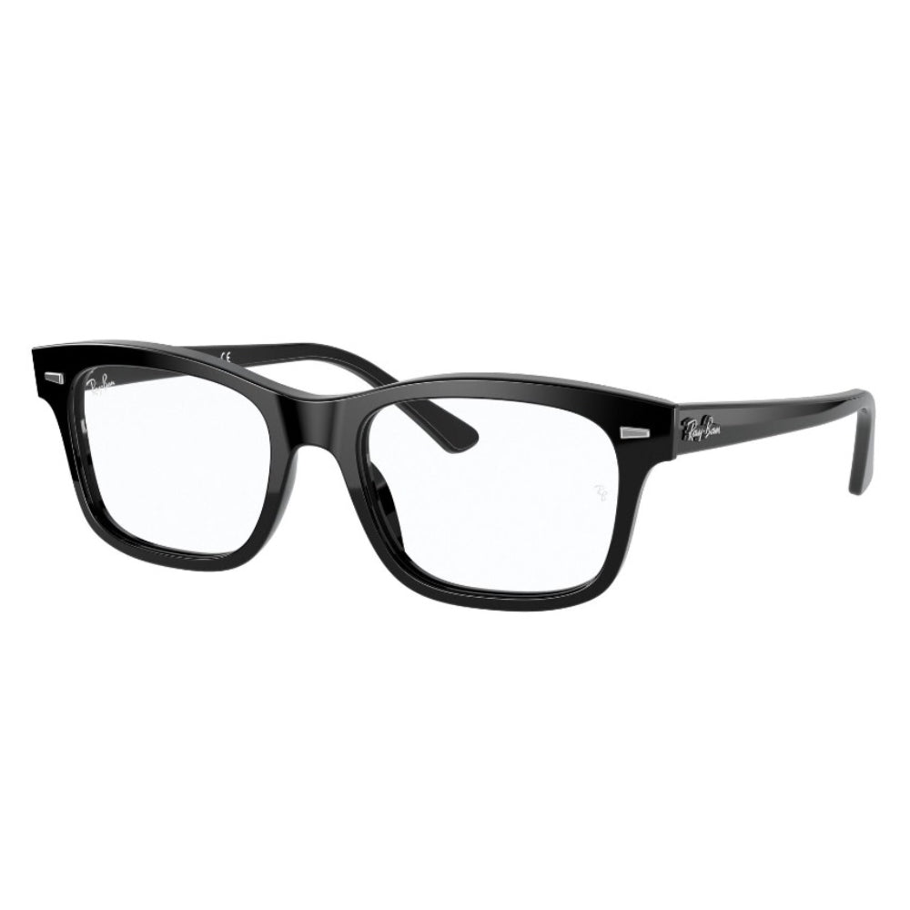 Óculos de Grau Mr Burbank Preto Ray-Ban Optical