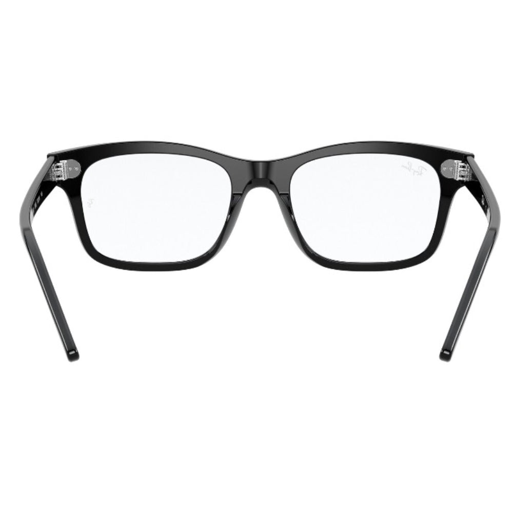 Óculos de Grau Mr Burbank Preto Ray-Ban Optical