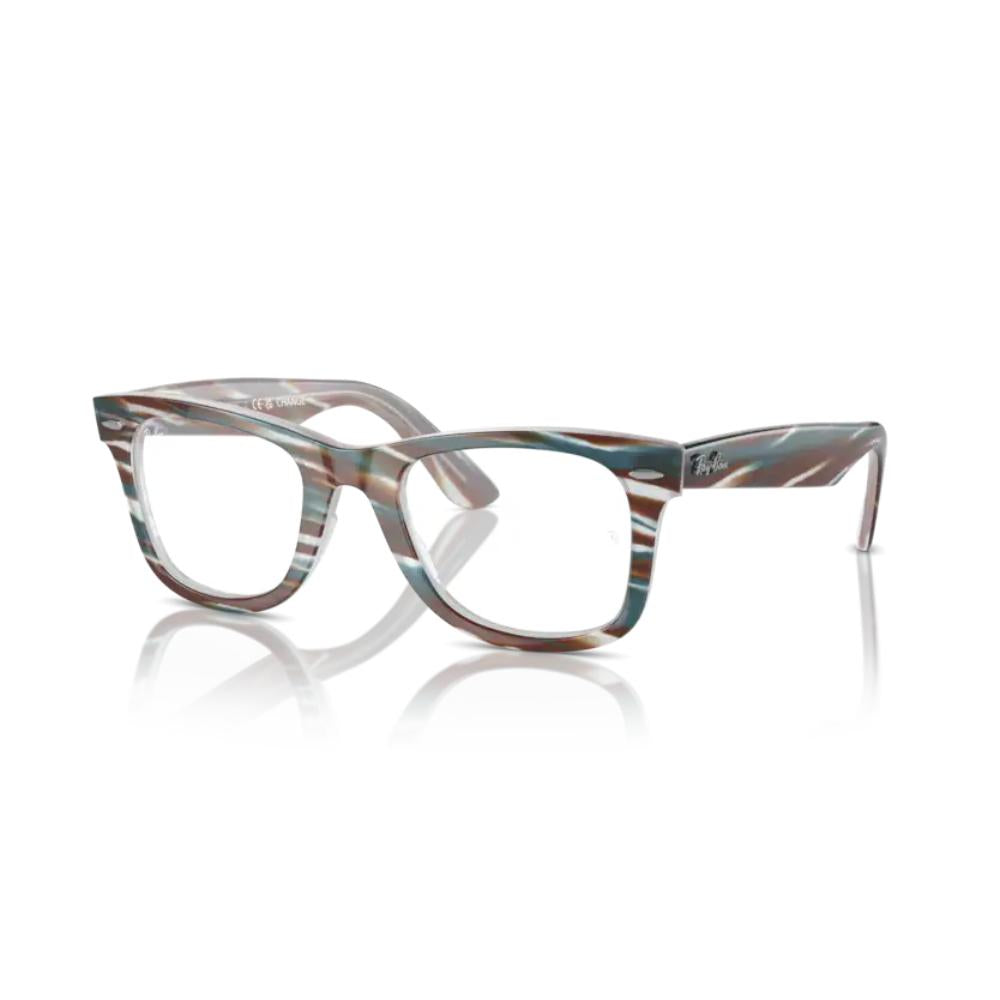 Óculos de Grau Wayfarer Ease Change Fotocromáticos Azul Ray-Ban Optical