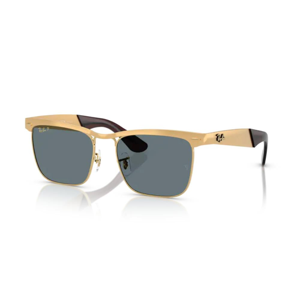 Óculos de Sol Wayfarer Deluxe Ouro Polarizadas Ray-Ban