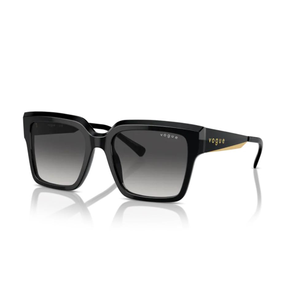 Óculos de Sol Preto Degradadas Vogue Eyewear