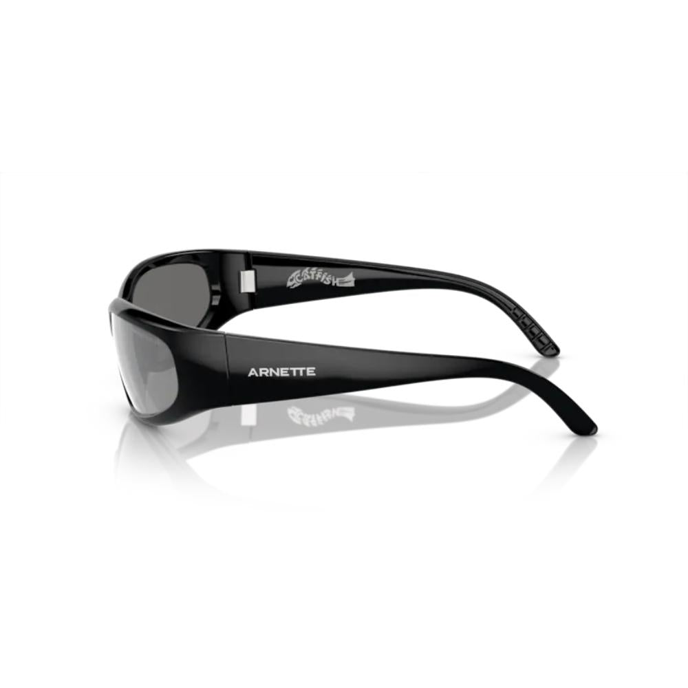 Óculos de Sol Catfish Preto Arnette NOVO