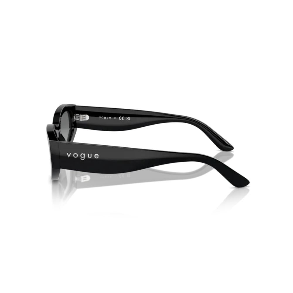Óculos de Sol Preto Degradadas Vogue Eyewear