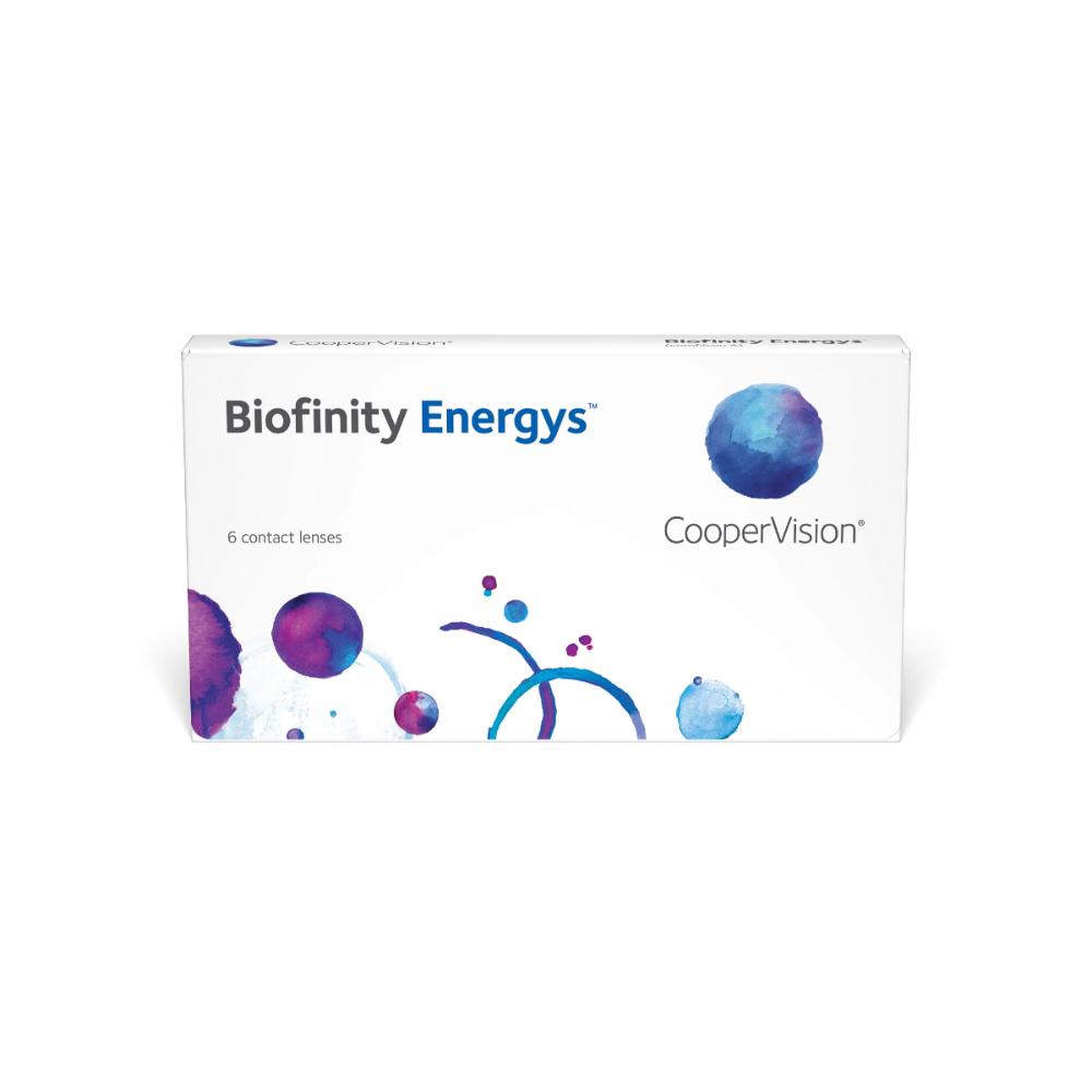 Lentes de Contato Biofinity Energys Substituição Mensal