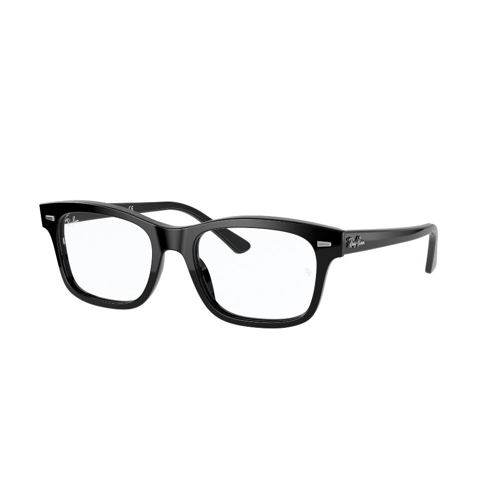 Óculos de Grau Mr Burbank Preto Ray-Ban Optical