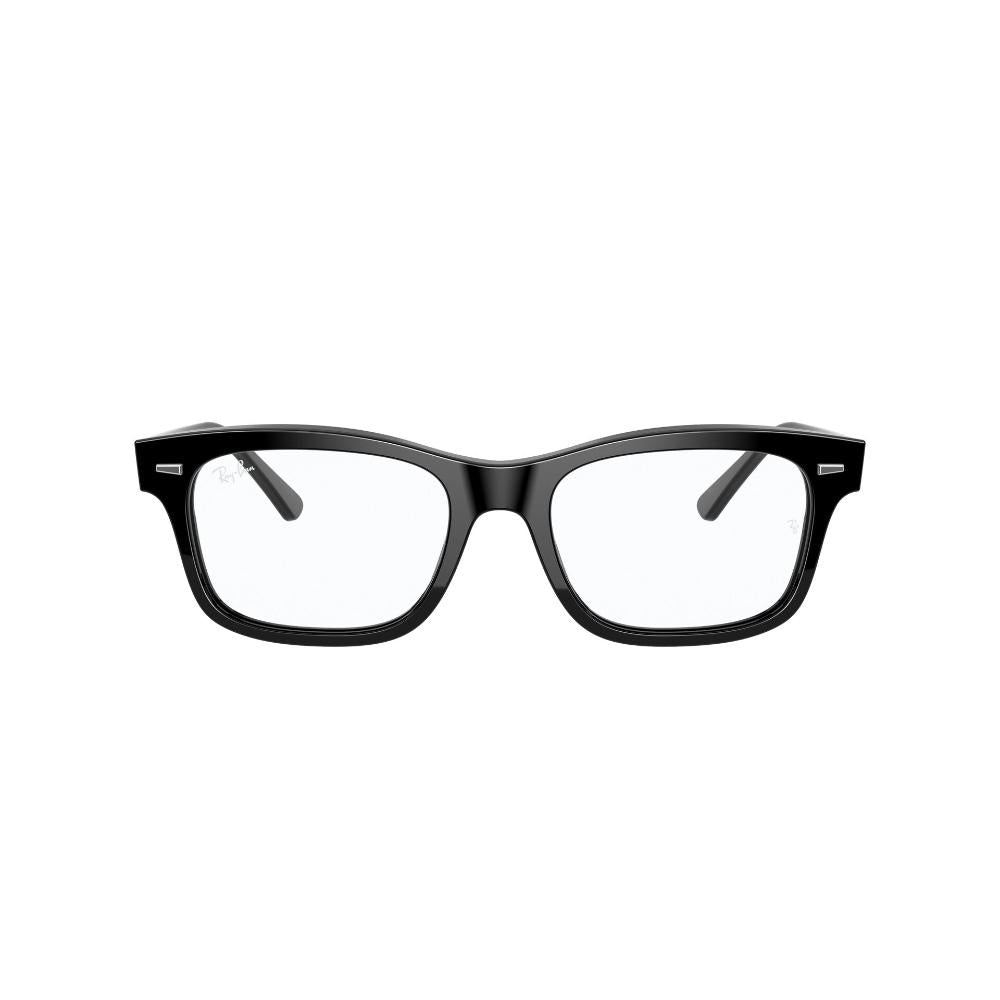 Óculos de Grau Mr Burbank Preto Ray-Ban Optical